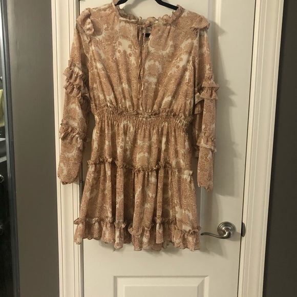 Blu Pepper Paisley Ruffle Tiered Dress Medium Used - Picture 7 of 7